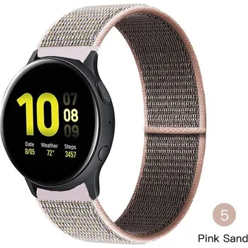 Nylonový Pásek Na Hodinky 18 Mm Varianta: Pink Sand 5