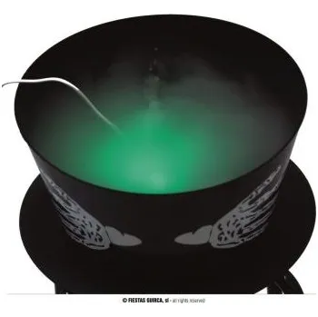 Výrobník mlhy Výrobník mlhy - dýmu s LED barevným světlem - Halloween