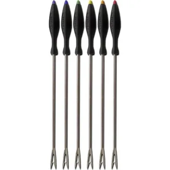 Hořlavá pasta Fondue vidličky 6 ks