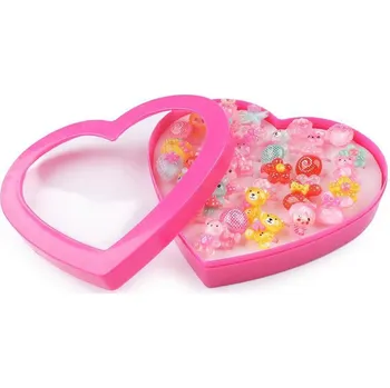 Dětské prstýnky plastové 1 ks Zvířátka