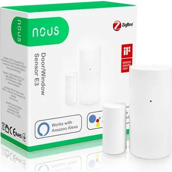 Bezpečnostní detektor Smart detektor na dveře/okno NOUS E3 ZigBee Tuya