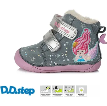 Dámská zdravotní obuv DDstep zimní 070-193 Dark Grey Velikost EU: 20, vnitřní délka: 125, vnitřní šířka: 59