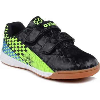 Chlapecké tenisky AXIM dětské sálové tenisky černo zelené Velikost: 30
