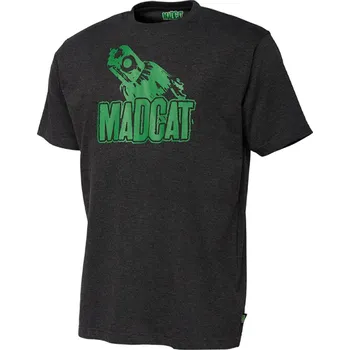 Pánské tričko Rybářské tričko Madcat Clonk Teaser T-Shirt, velikost L (Pohodlné bavlněné tričko s logem Madcat.)
