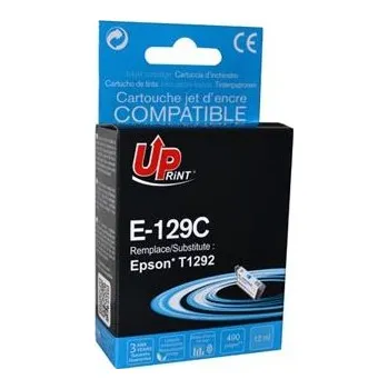 UPrint kompatibilní ink s C13T12924010, T1292, cyan, 10ml, E-129C, pro Epson Stylus SX420W (E-129C)