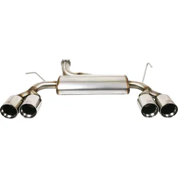 Výfuková trubka ULTER SPORT Sportovní výfuk JEEP Wrangler JK 2007-2018, 4x duplex koncovka kulatá 100mm Vyberte motor: 2,8D 130kW 4x4