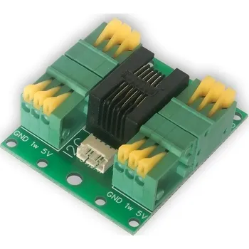 TINYCONTROL kabelový splitter senzorů DS18B20, 4x 1-wire pro LAN ovladač LK3 a LK4