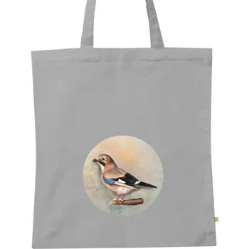 Nákupní taška BIO plátěná taška s potiskem Sojka - kreslená