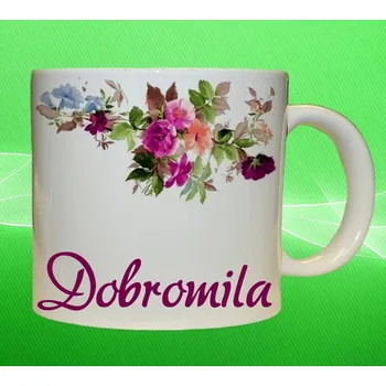 hrnek se jménem DOBROMILA 150ml