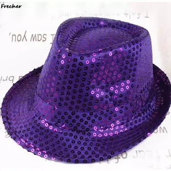 Klobouk Flitrový barevný párty klobouk - DPP