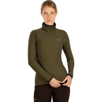 Litex Dámský rolák s dlouhým rukávem J1354 Tmavě khaki L