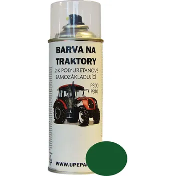 Barva ve spreji U PEPÁNKA s.r.o. BARVY NA TRAKTORY ZETOR ve spreji 2-K Polyuretan, ZELENÁ lesklá 400ml