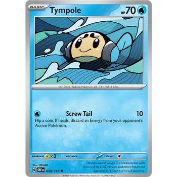 Sběratelská karetní hra Pokémon TCG Tympole 050/197 - Reverse Holo