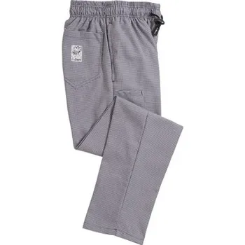 Gastro oděv Le Chef Profesionální gastro kalhoty DF54 Blue Check XL