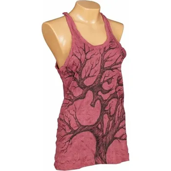 Tílko dámské SURE Tree Ohm M vínová