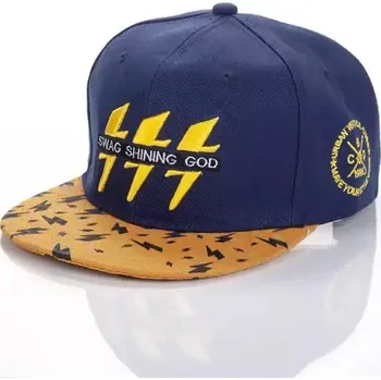 Čepice Hip hop unisex snapback - SW-Modrá