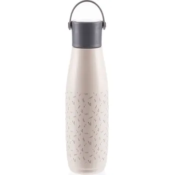 dětská jídelní sada ZOPA termoska na tekutiny s držákem 480ml Flowers