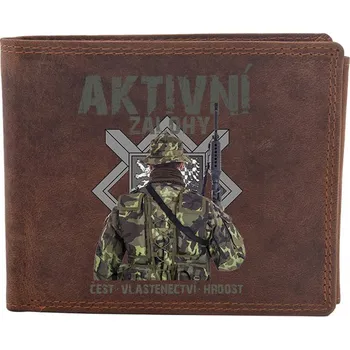 Peněženka STRIKER Kožená peněženka aktivní zálohy