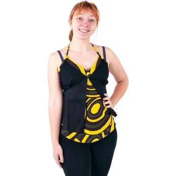 Dámská halenka Top halenka Šarlota S žlutá