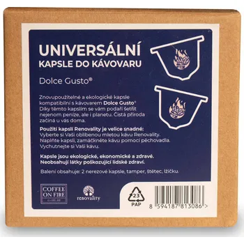 Renovality Univerzální kapsle do kávovaru Dolce Gusto