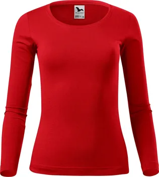 Dámské tričko Malfini Fit-T LS 169 červené