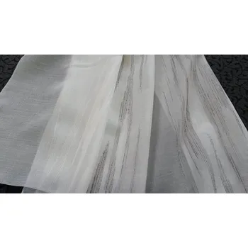 Záclona GERSTER Luxusní designová záclona FLAMENCO výška 300 cm krém 70