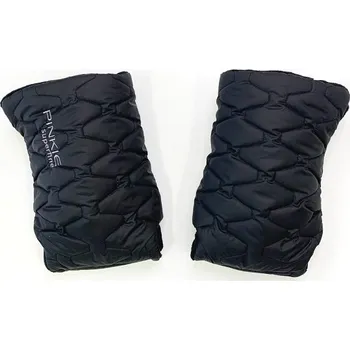 Rukávník PINKIE péřové rukavice na kočárek SUPERFINE Black