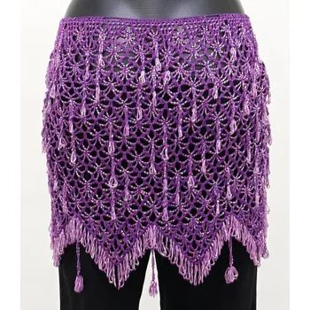 Šátek Šátek na orientální tanec Ahura Fialová