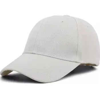 Kšiltovka Letní unisex sportovní kšiltovka - krémově bílá