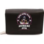 STRIKER Dámská kožená peněženka Australský ovčák