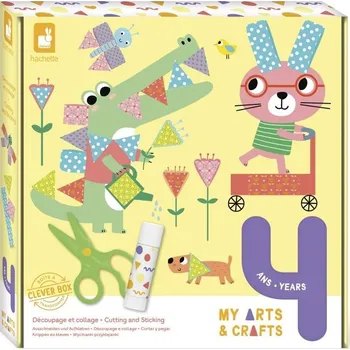 kreativní sada Kreativní sada Vystřihovánky a nalepovánky Janod 4+