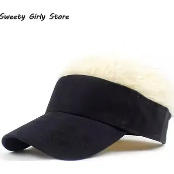 Kšiltovka Baseballová kšiltovka s falešnými vlasy - BG