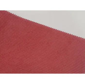 BYTEMA Bavlněná látka Manšestr - paprika šíře 150 cm