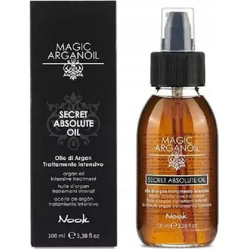 Vlasová regenerace Nook Secret Absolute Oil - regenerační a ochranný olej pro suché vlasy, 100 ml