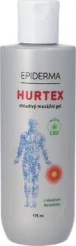 Masážní přípravek Epiderma Hurtex CBD chladivý masážní gel 175 ml