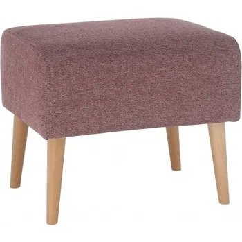 Taburet Taburet SAMY - starorůžová/buk