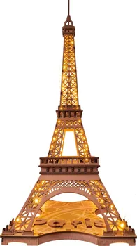 3D puzzle RoboTime Rolife Noc Eiffelovy věže svítící 164 dílků