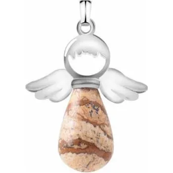 Přívěsek Přívěsek anděl - Jaspis pískový