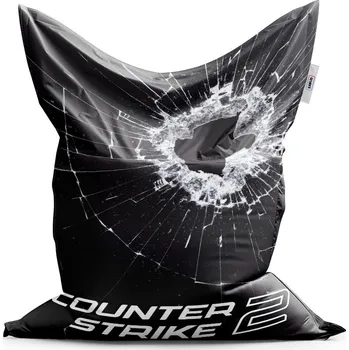 Sedací pytel Sablio Sedací vak Classic Counter Strike 2 Průstřel - 150x100 cm