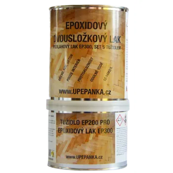 Lak na dřevo U PEPÁNKA Epoxidový lak EP300 8L bezbarvý lesk