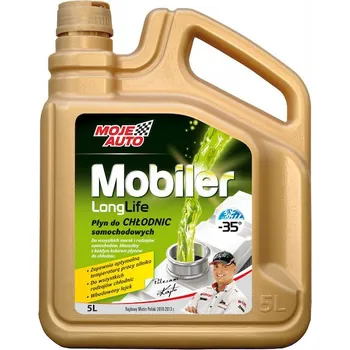Nemrznoucí směs do chladiče Moje Auto Mobiler LONG LIFE -35°C 5 l