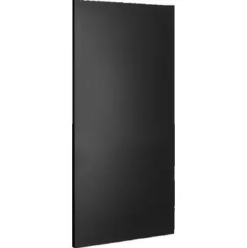 Radiátor ENIS koupelnový sálavý topný panel 600W, IP44, 590x1200 mm, černá mat RH600B