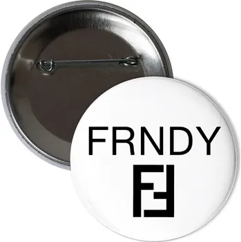 Odznáček s potiskem Frndy FF placka