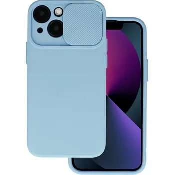 Pouzdro na mobilní telefon Camshield Soft pro Iphone 15 Pro Light blue