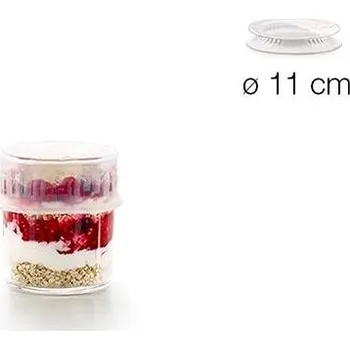 Dóza na potraviny Lékué silikonové víčko na potraviny Reusable o 11,5 cm