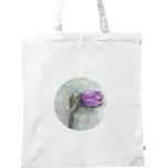 BIO plátěná taška s potiskem Koniklec taška