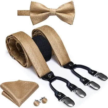 Motýlek Set motýlek, kapesníček a kšandy Miranda BD-3045