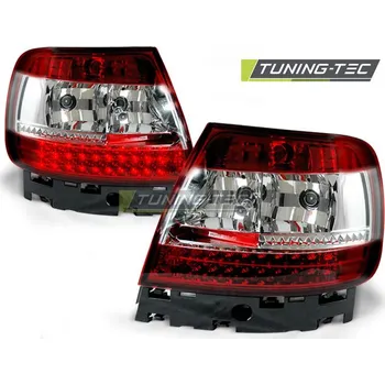 Zadní světlomet ZADNÍ SVĚTLA, LAMPY LED AUDI A4, 1995-2000, SEDAN, ČIRÉ, ČERVENÉ (LDAU25)