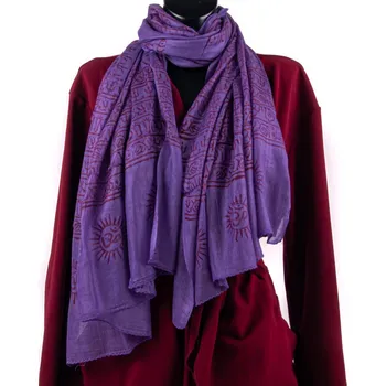 Šátek mantra fialový