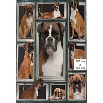 deka Excellent Mikroplyšová hřejivá deka 150x200 cm - Boxer/2